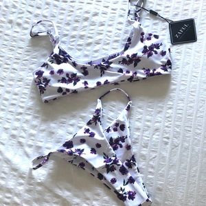 Scoop floral bikini set - BRAND NEW. Never worn!